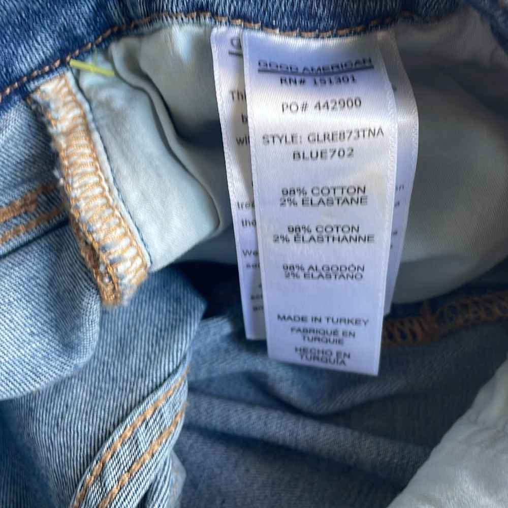 Good American Good Legs Raw Hem 28 - Picture 7 of 7
